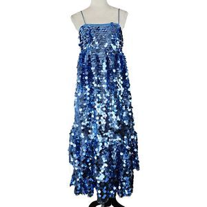blue dress gold accessories Fiercely 5th Avenue - 4 Piece Gold Jewelry Set